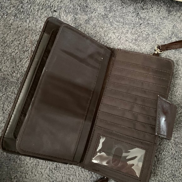 Patterned Flowered Wallet - Picture 5 of 6